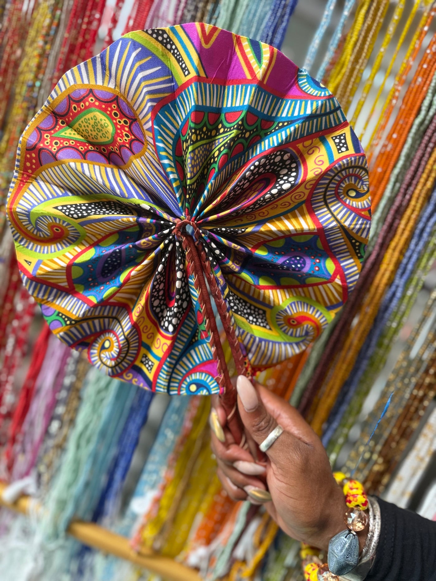 Ankara Folding Hand fan