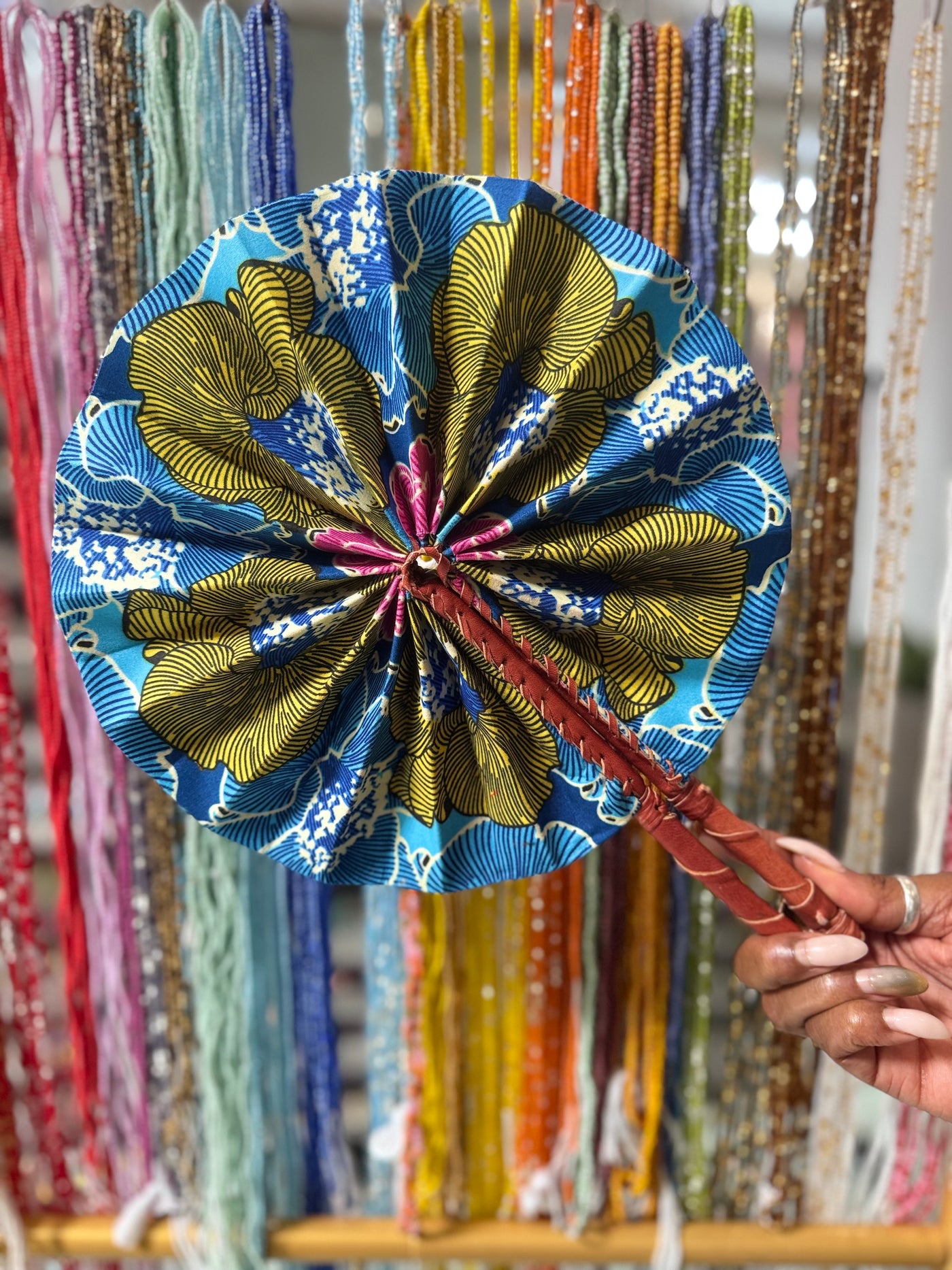 Ankara Folding Hand fan