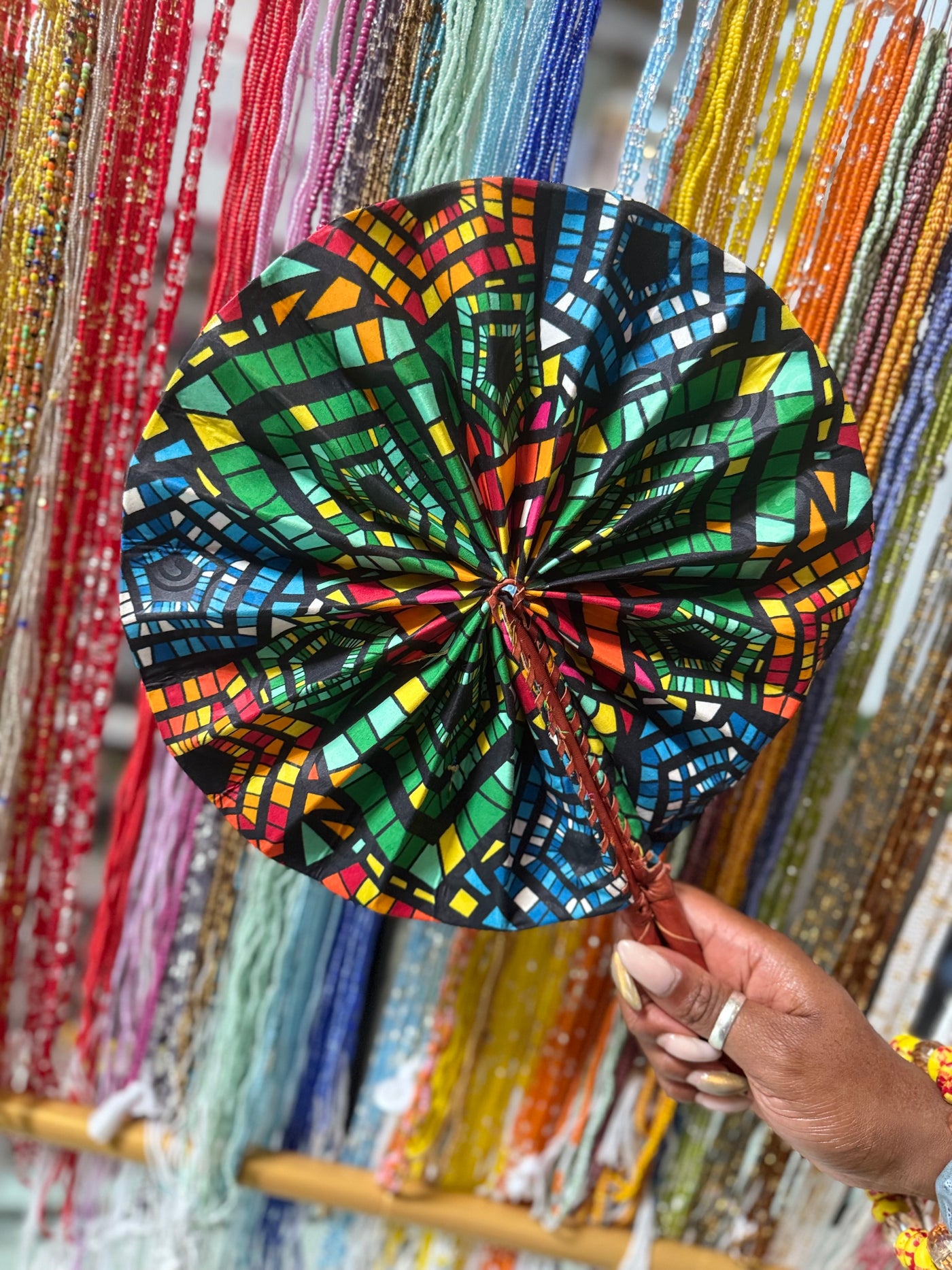 Ankara Folding Hand fan