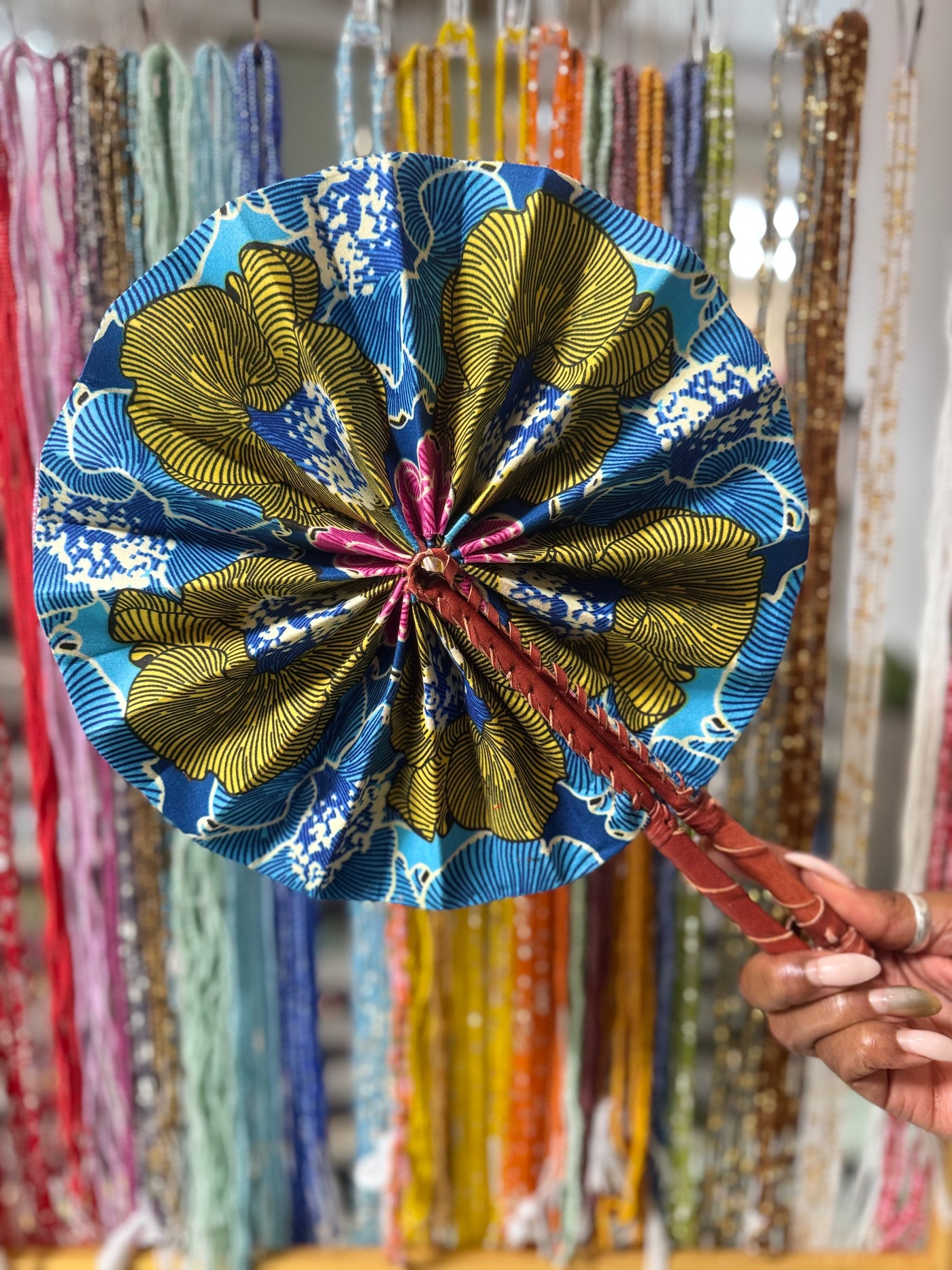 Ankara Folding Hand fan