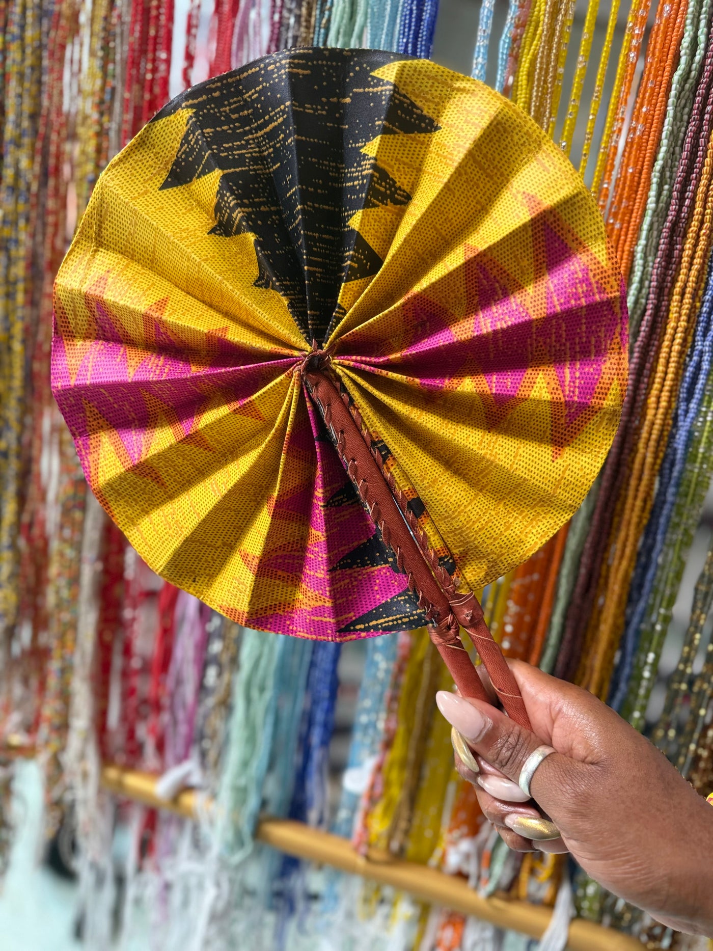 Ankara Folding Hand fan