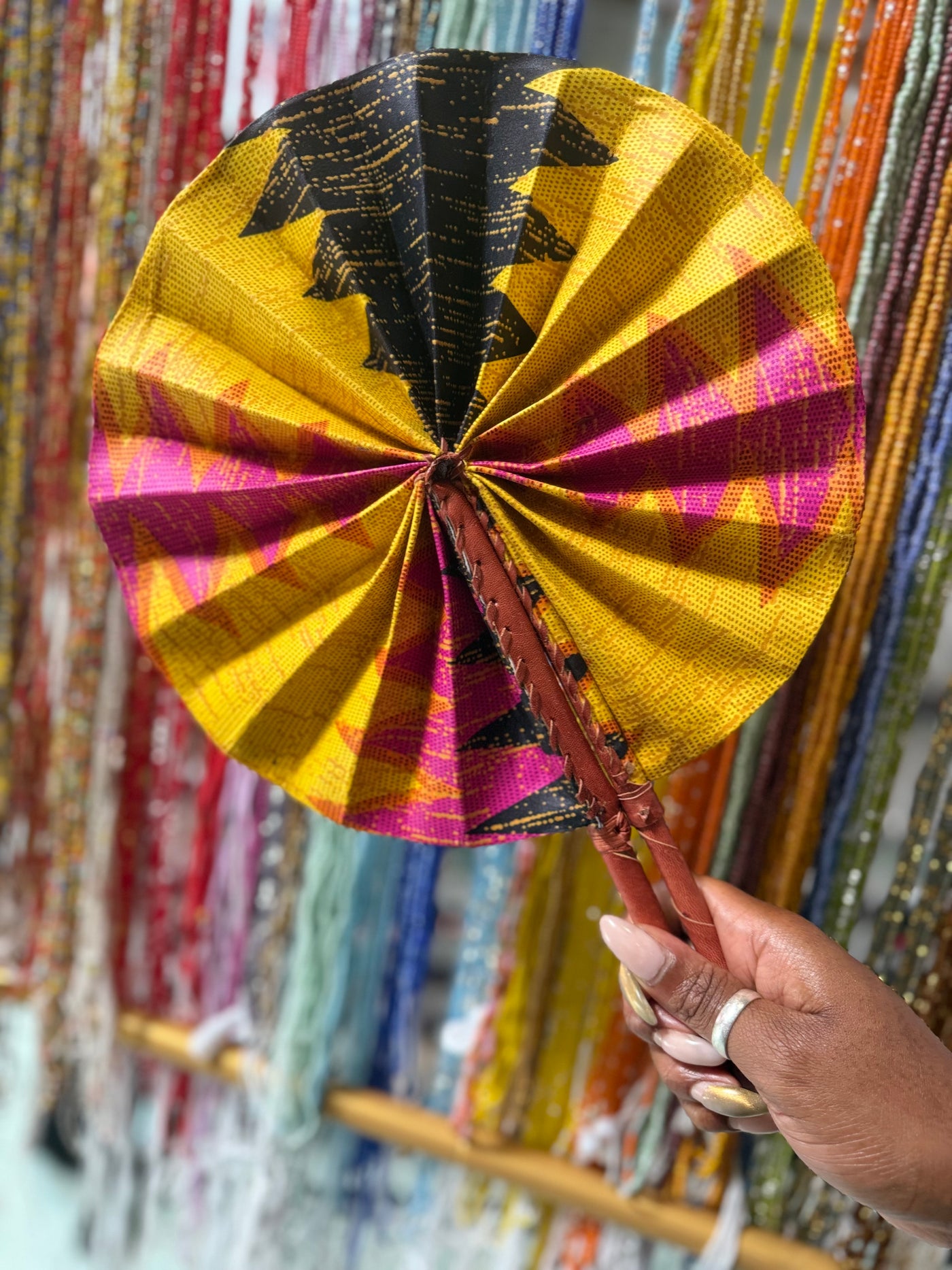 Ankara Folding Hand fan