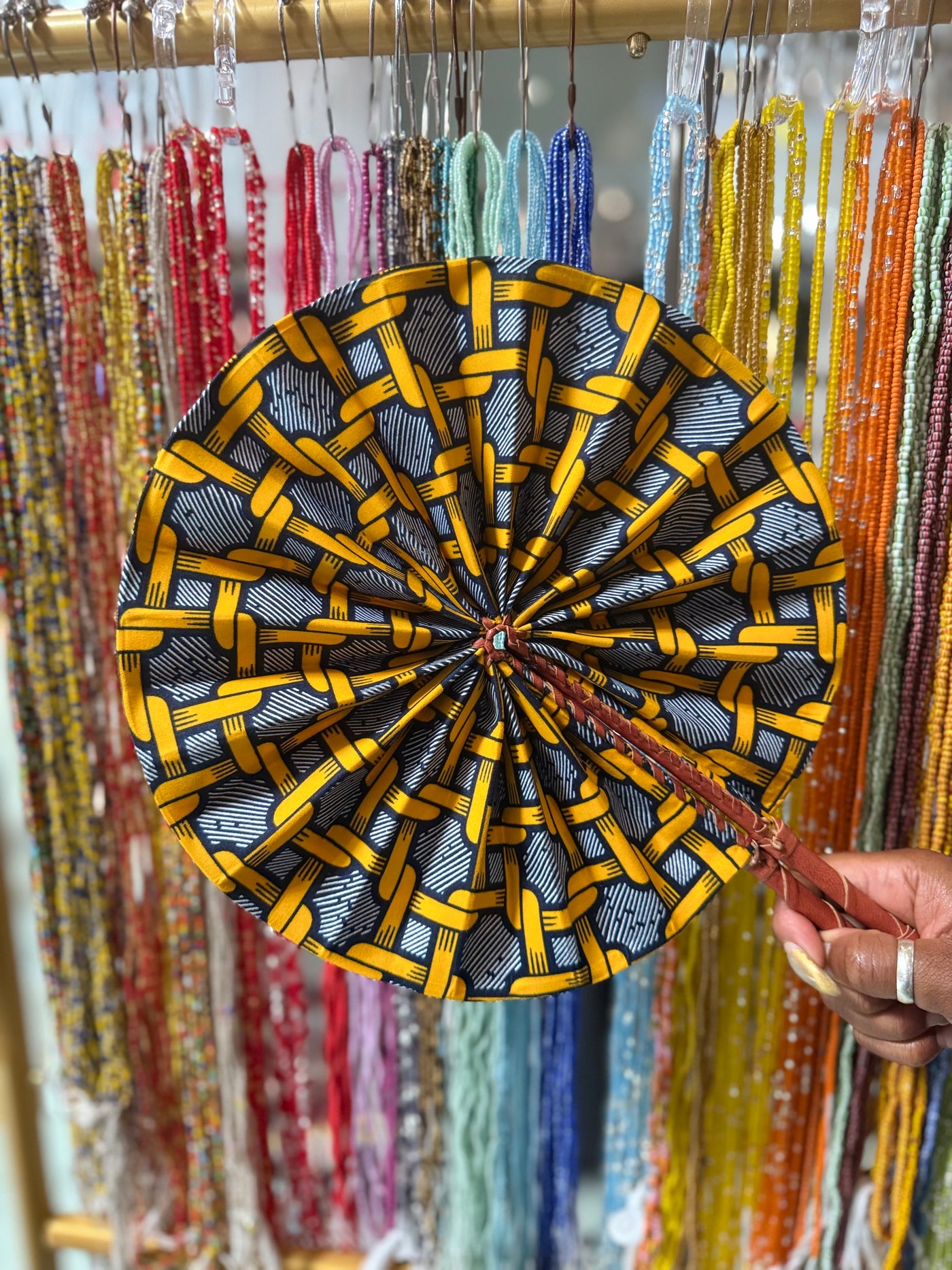 Ankara Folding Hand fan