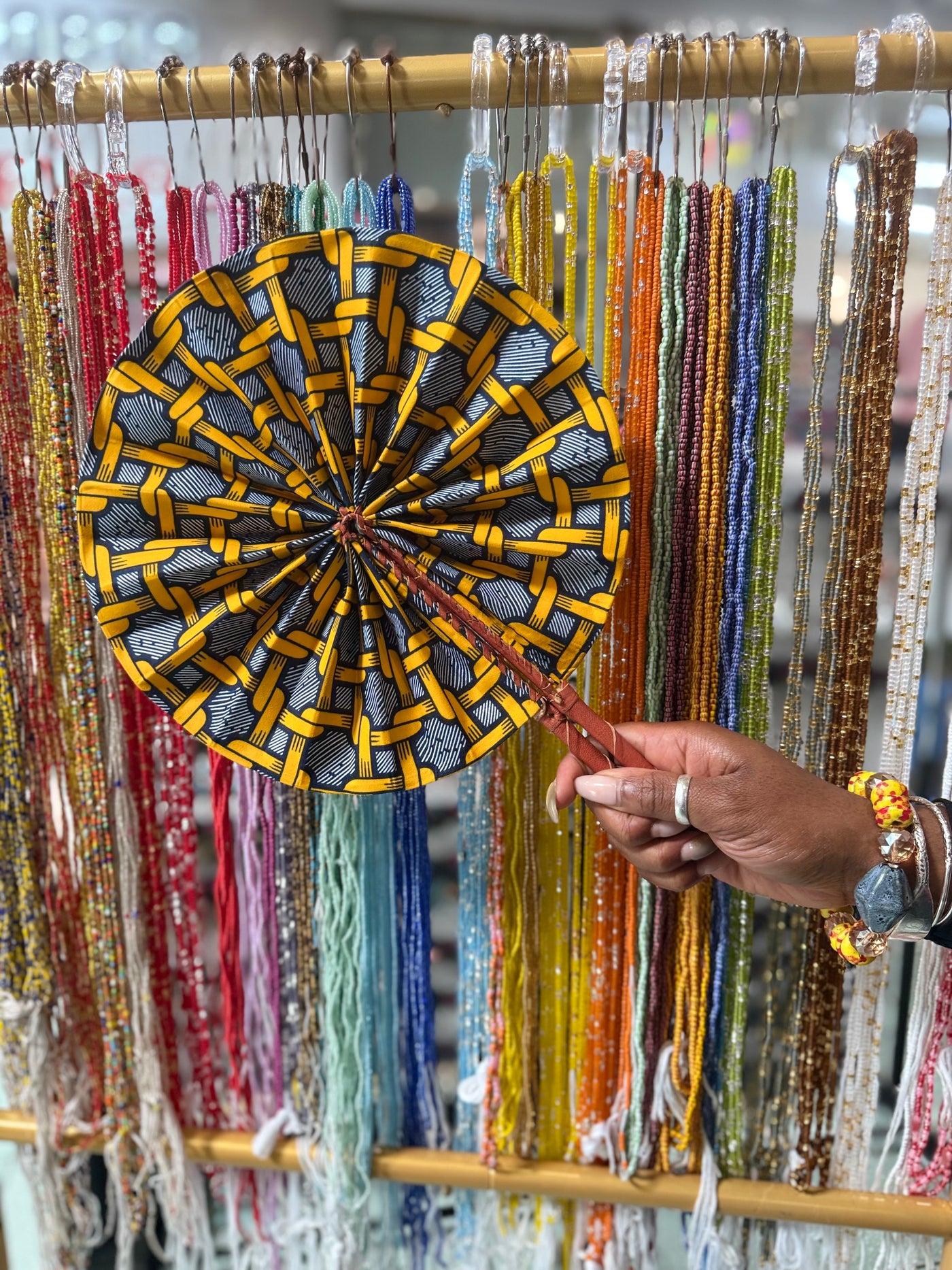Ankara Folding Hand fan