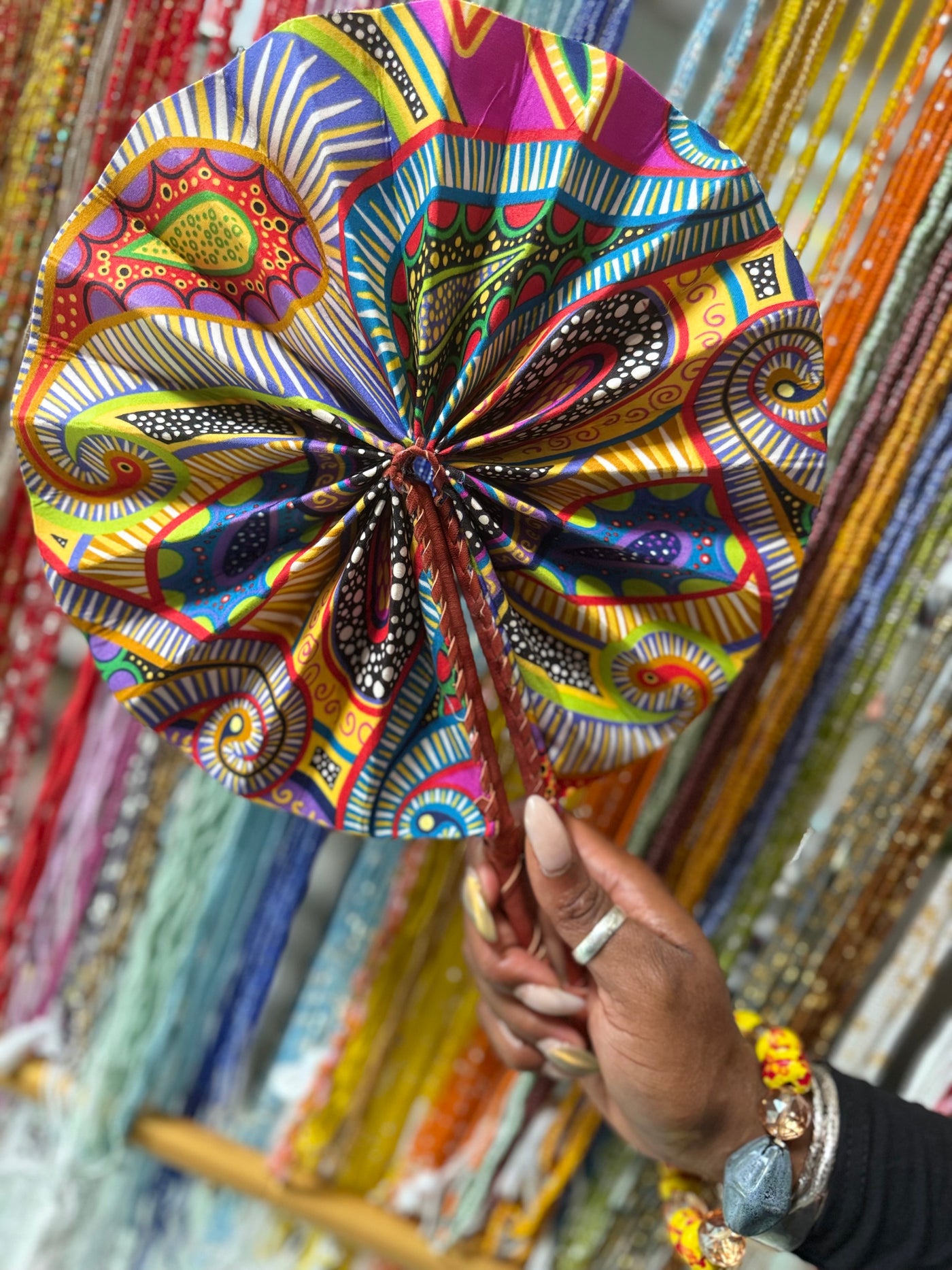 Ankara Folding Hand fan