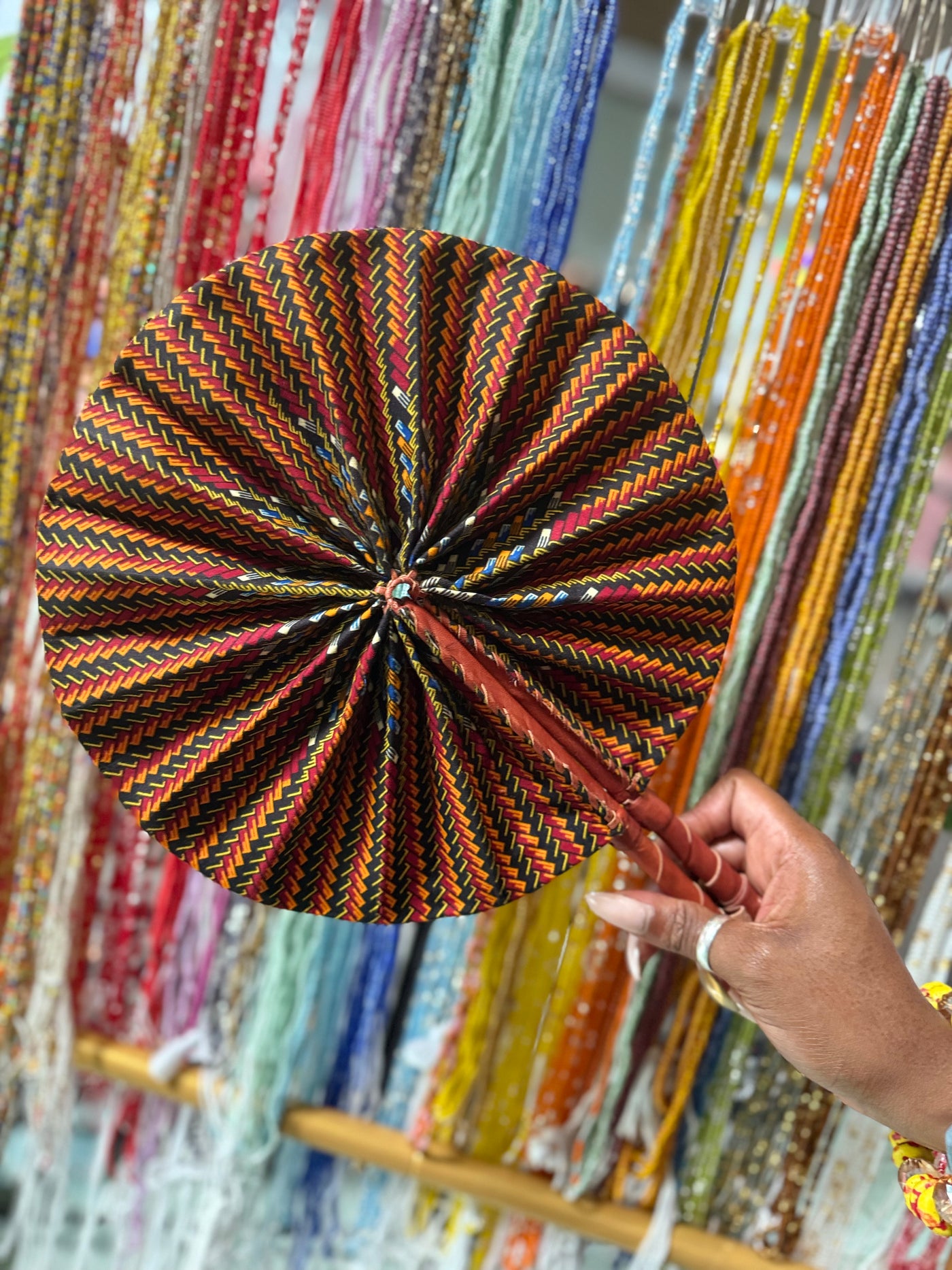 Ankara Folding Hand fan