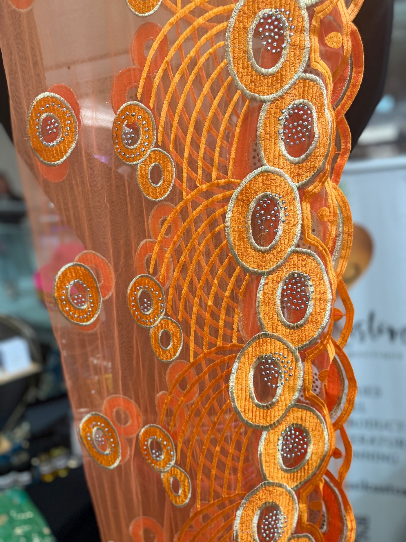 Luxurious Lace Scarf