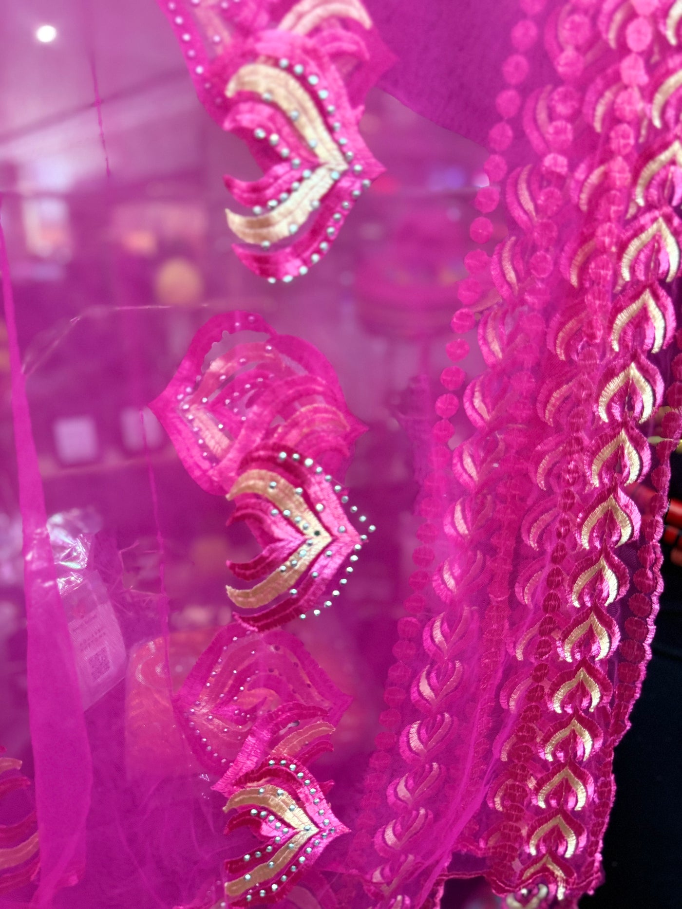 Luxurious Lace Scarf