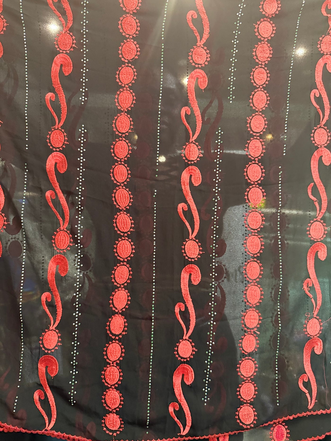 Luxurious Lace Scarf