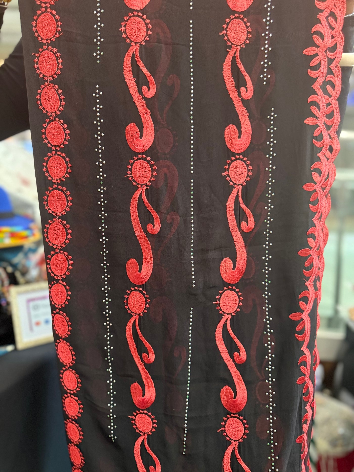 Luxurious Lace Scarf