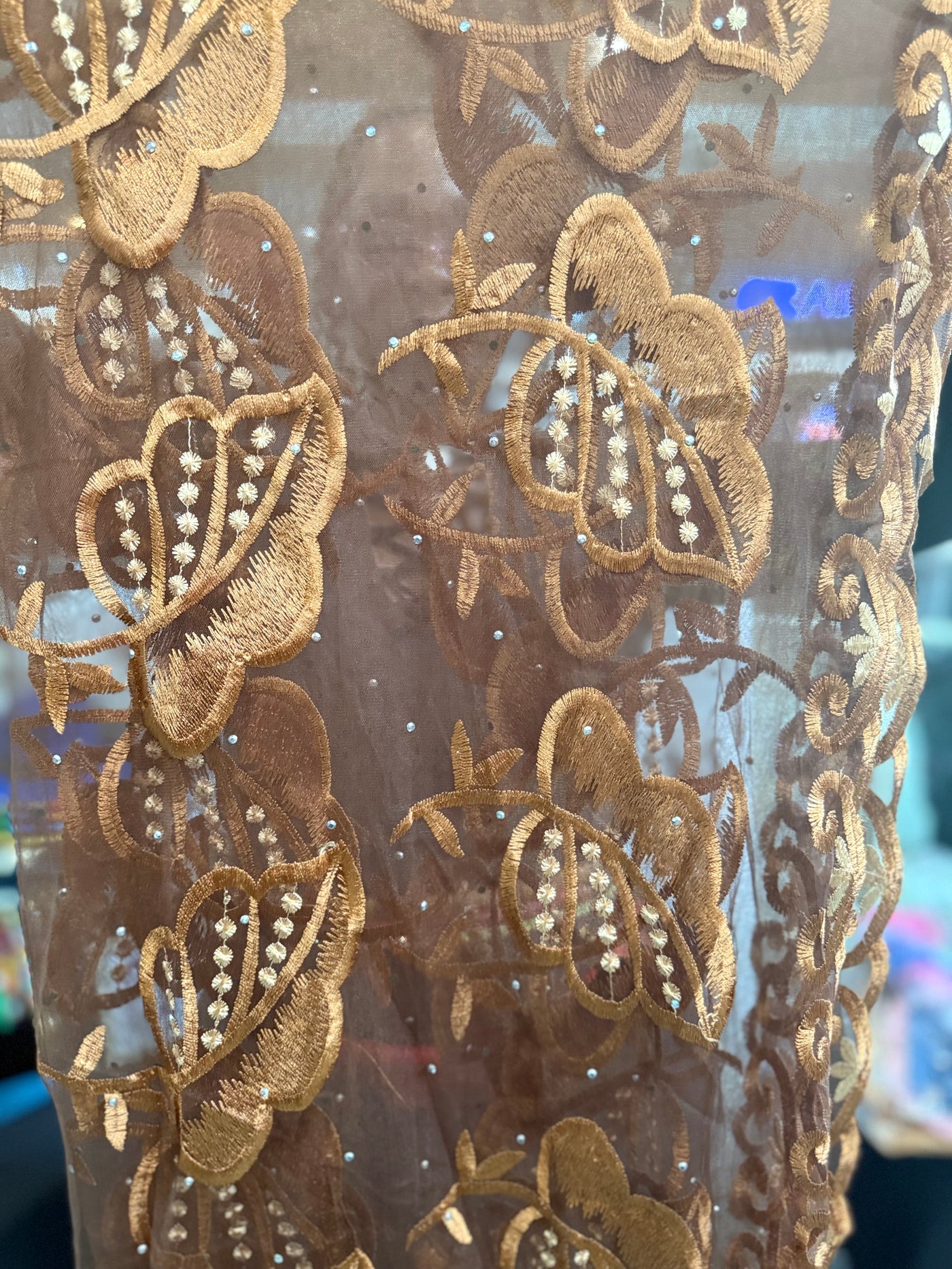 Luxurious Lace Scarf