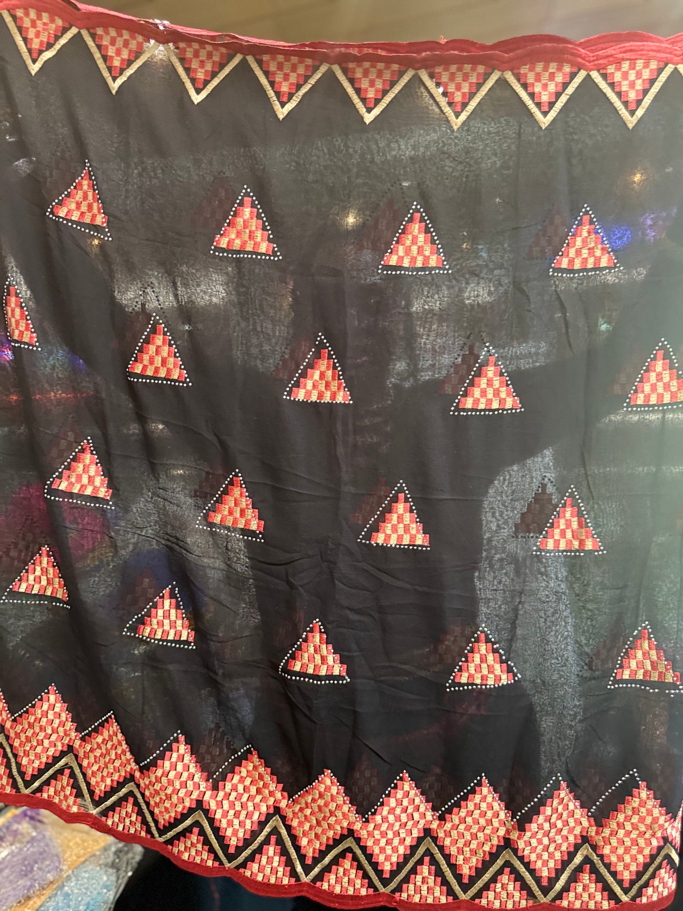 Luxurious Lace Scarf