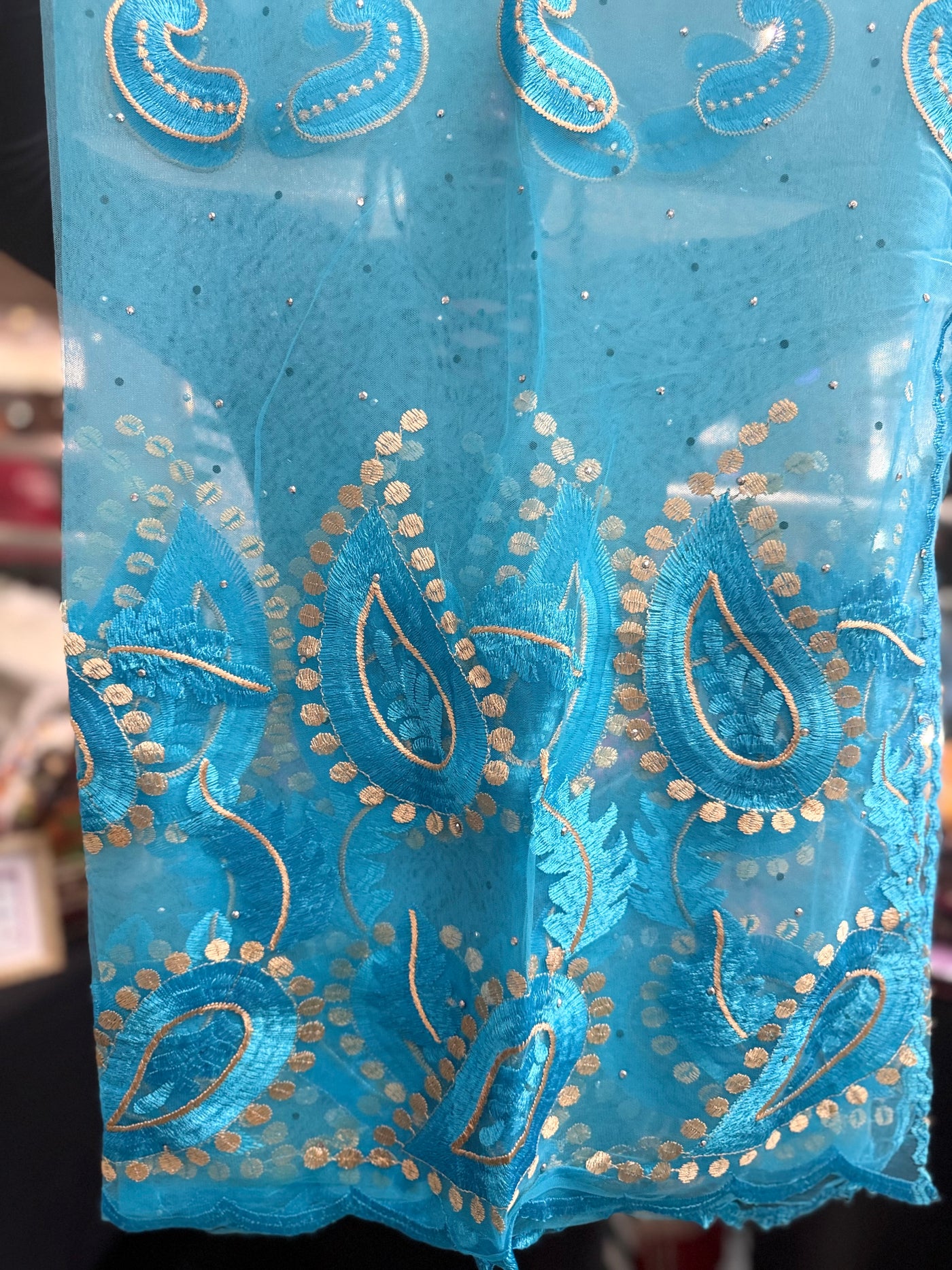 Luxurious Lace Scarf