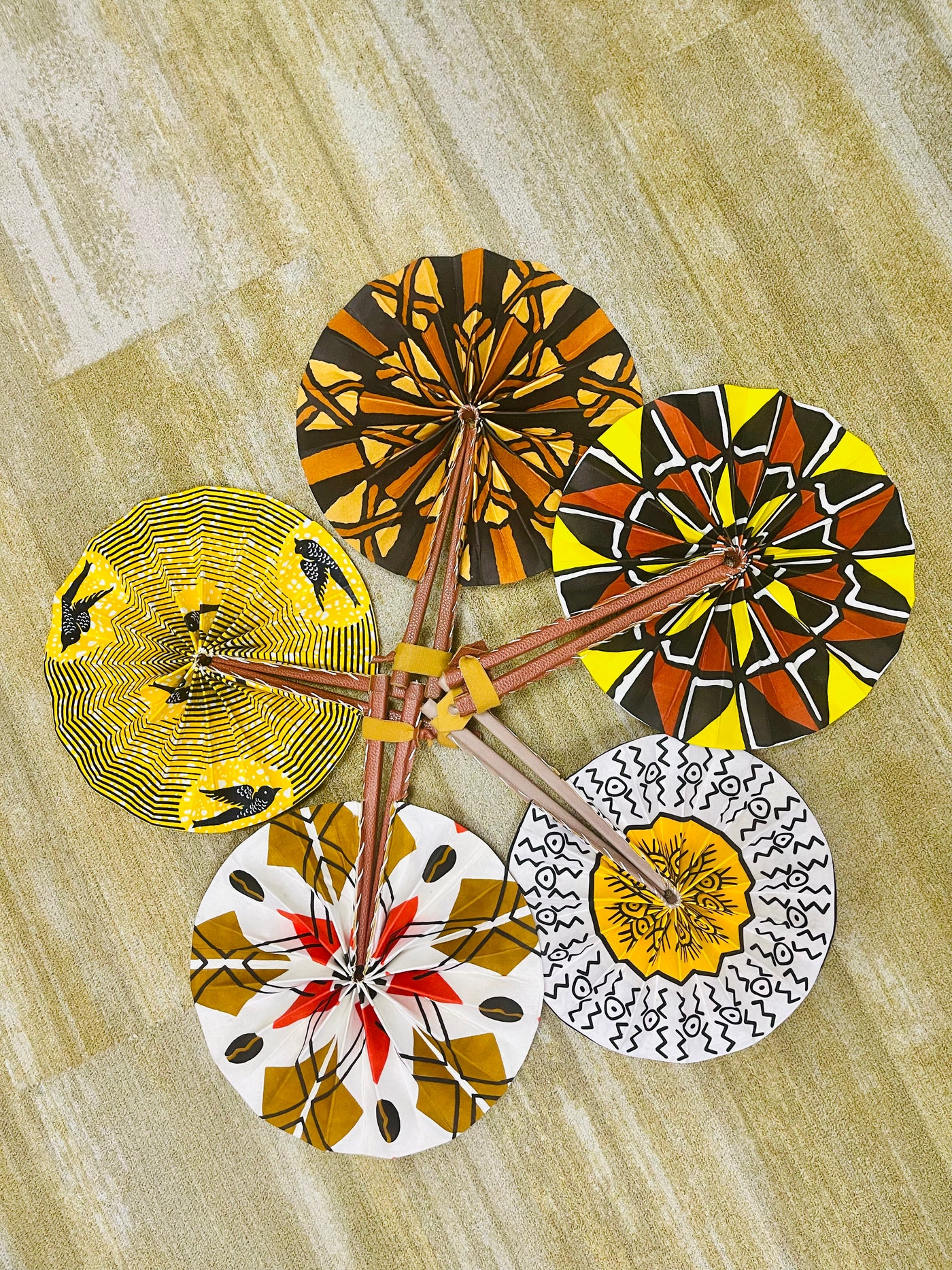 Ankara Folding Hand Fan