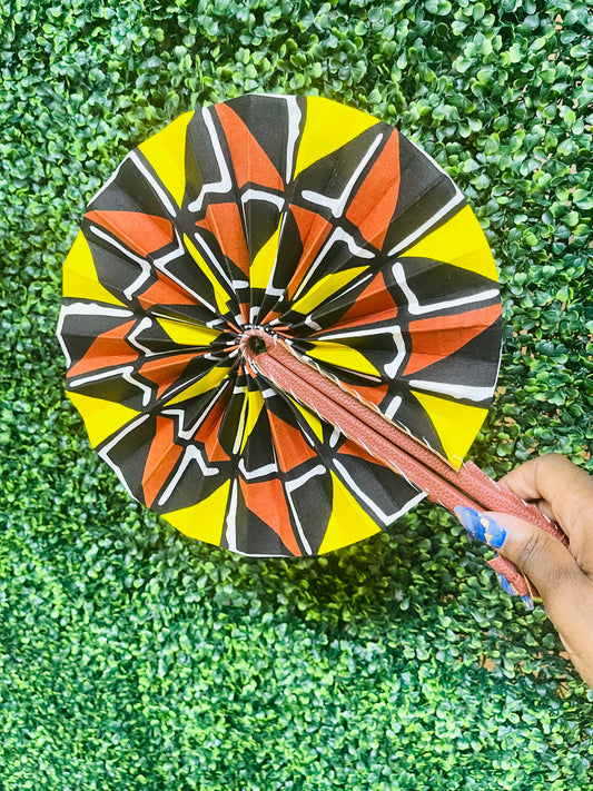 Ankara Folding Hand Fan