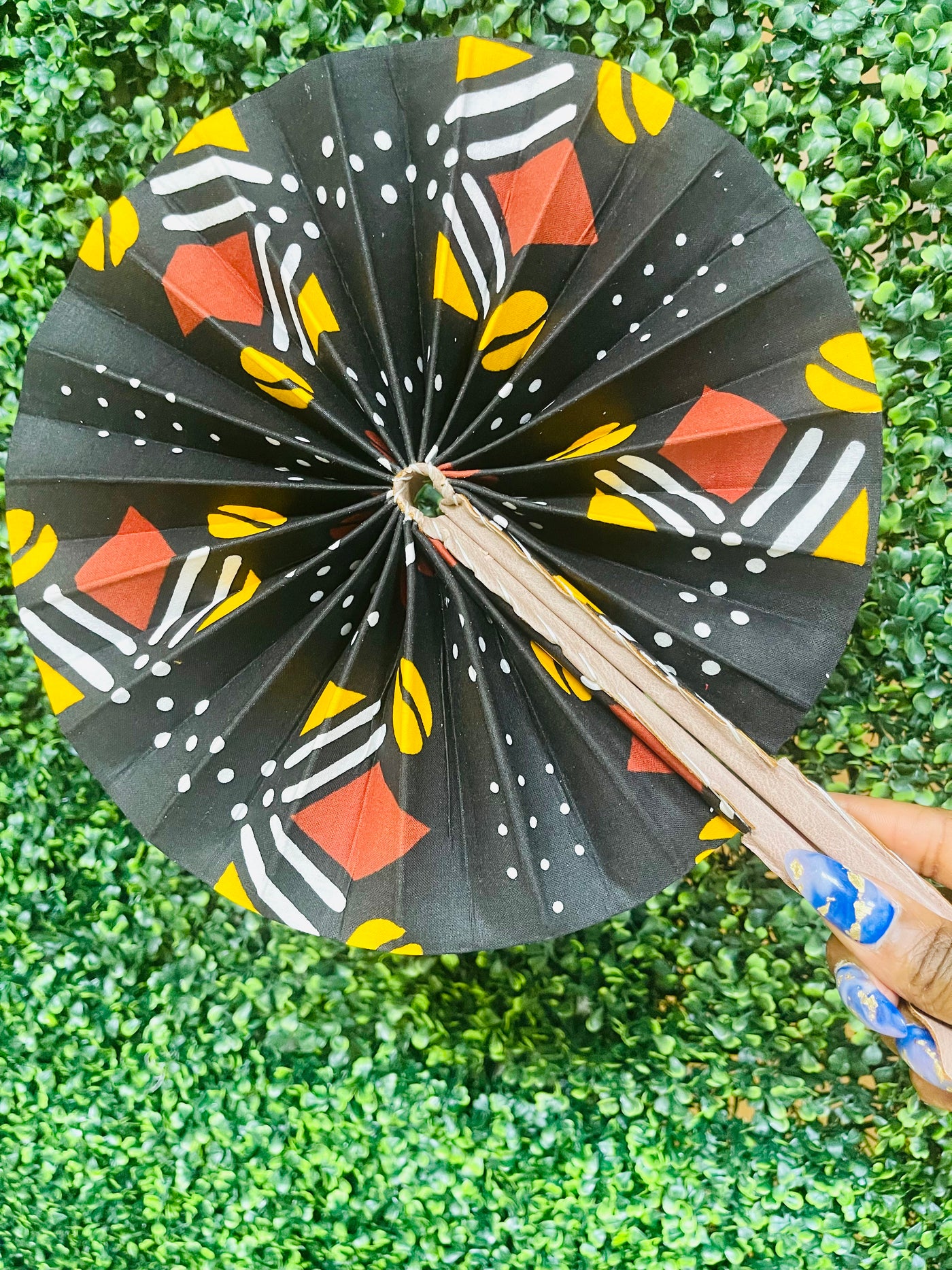 Ankara Folding Hand Fan