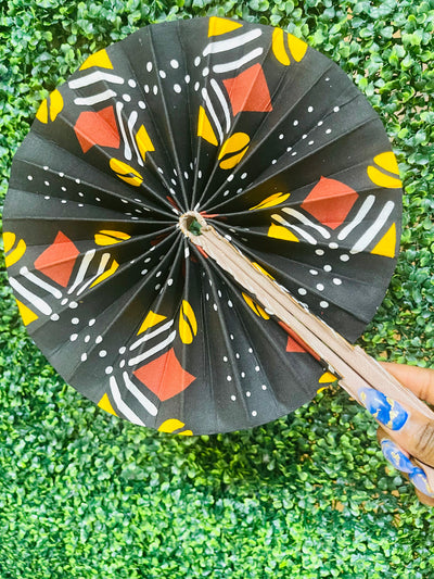 Ankara Folding Hand Fan