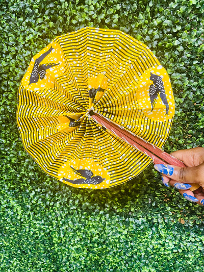 Ankara Folding Hand Fan