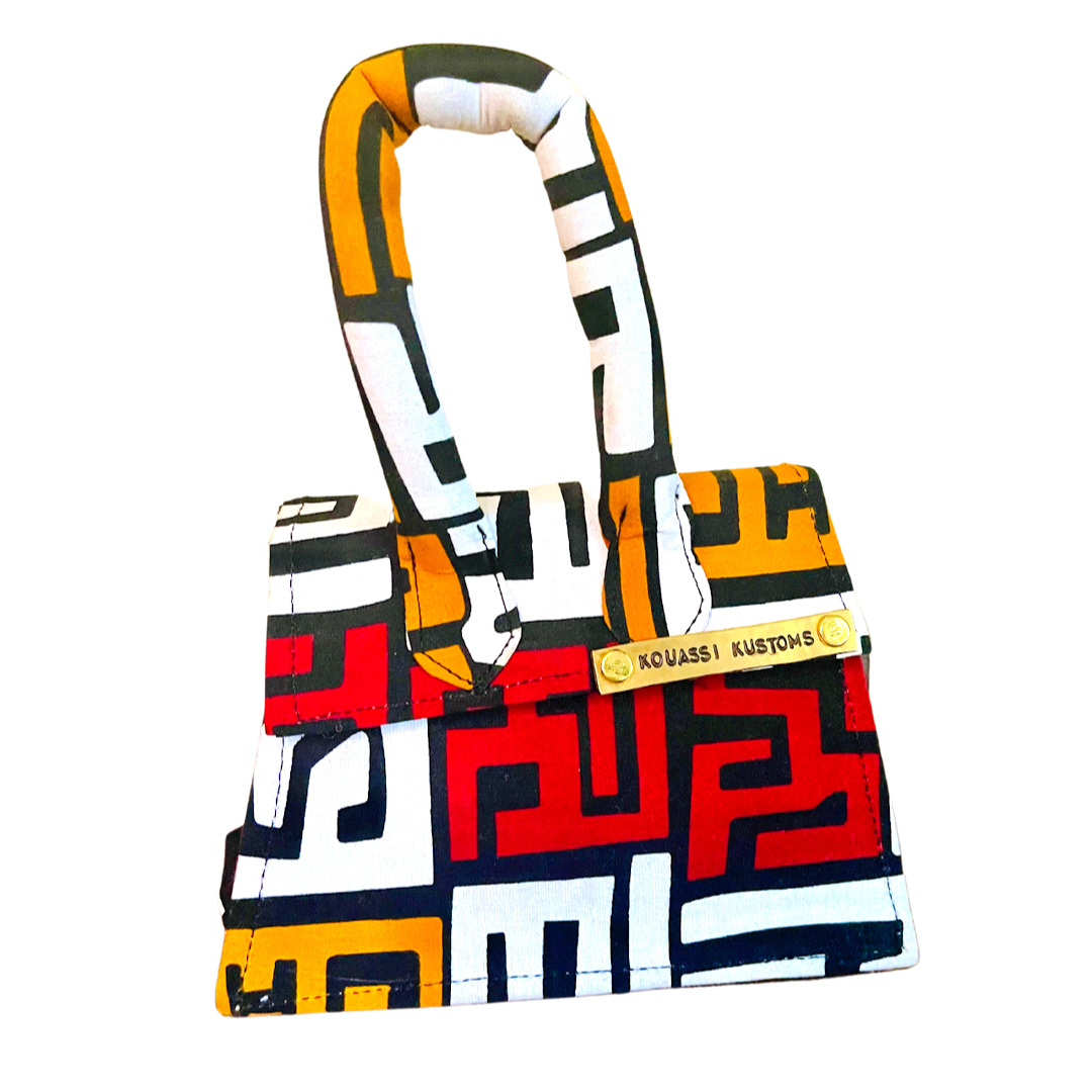Maze Mini Purse - Kouassi Kustoms 