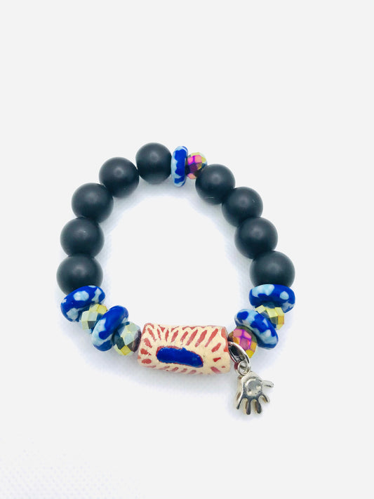 Black & Blue Gem - Kouassi Kustoms 