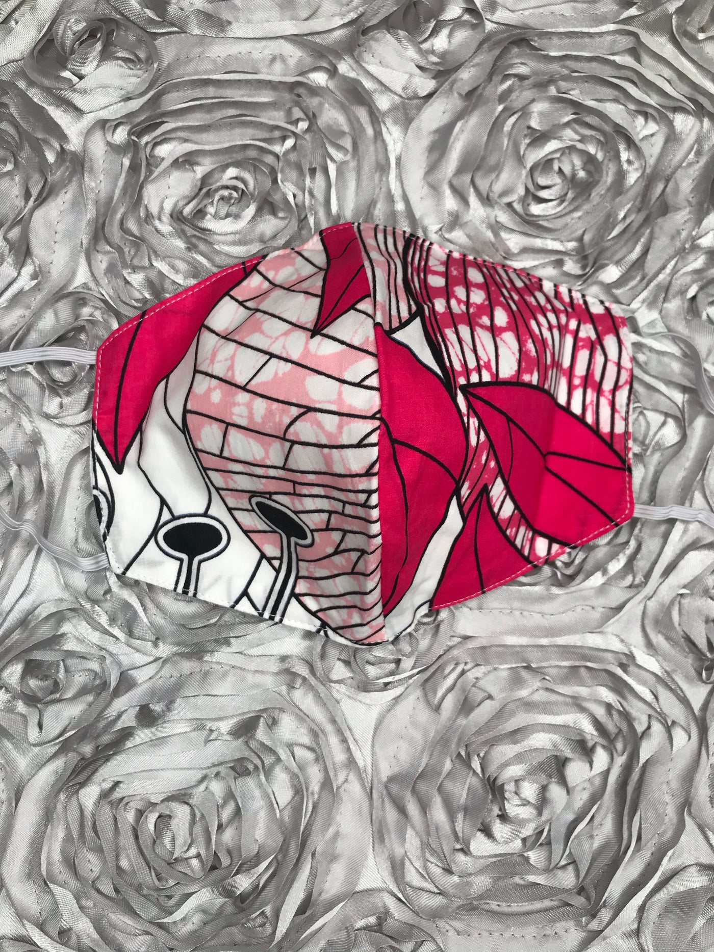 Pink Jungles Mask - Kouassi Kustoms 